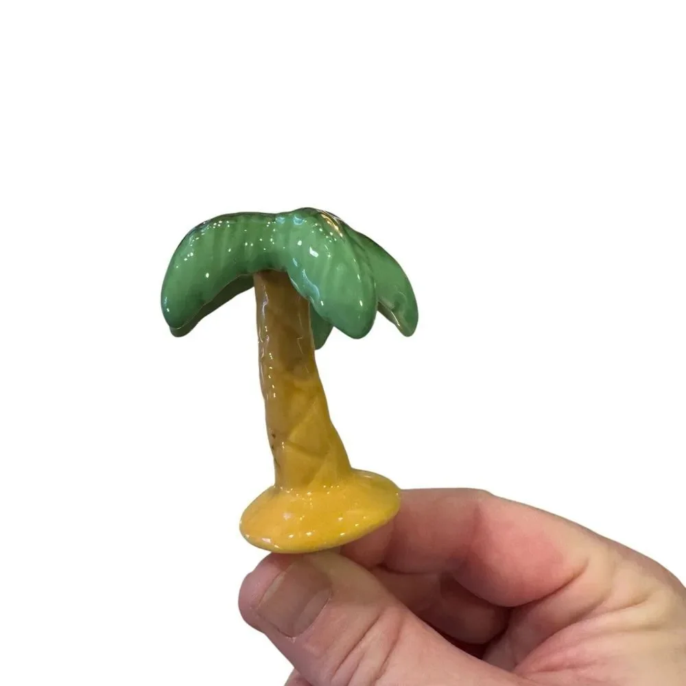 Nora Fleming Hand-Painted Mini: In‎ The Breeze Palm Tree 3.5
